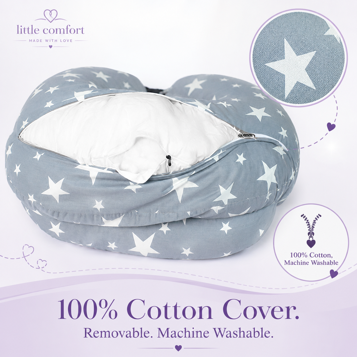 Elevayr Cloud™ Nursing Pillow