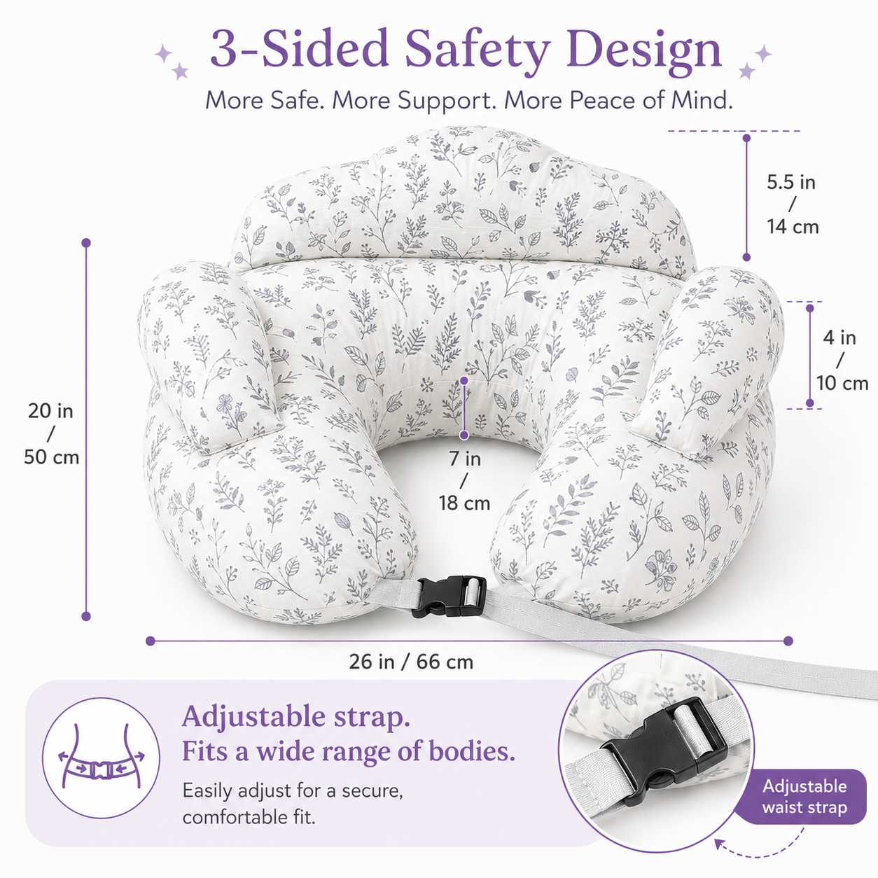 Elevayr Cloud™ Nursing Pillow
